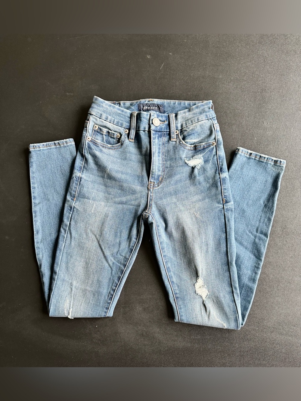 Aeropostale High Waist Curvy Jeggings - Size 00 Short